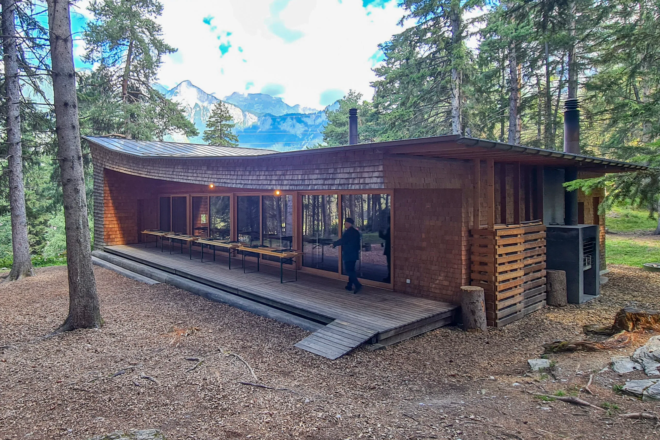 Waldhütte Tegia Da Vaut